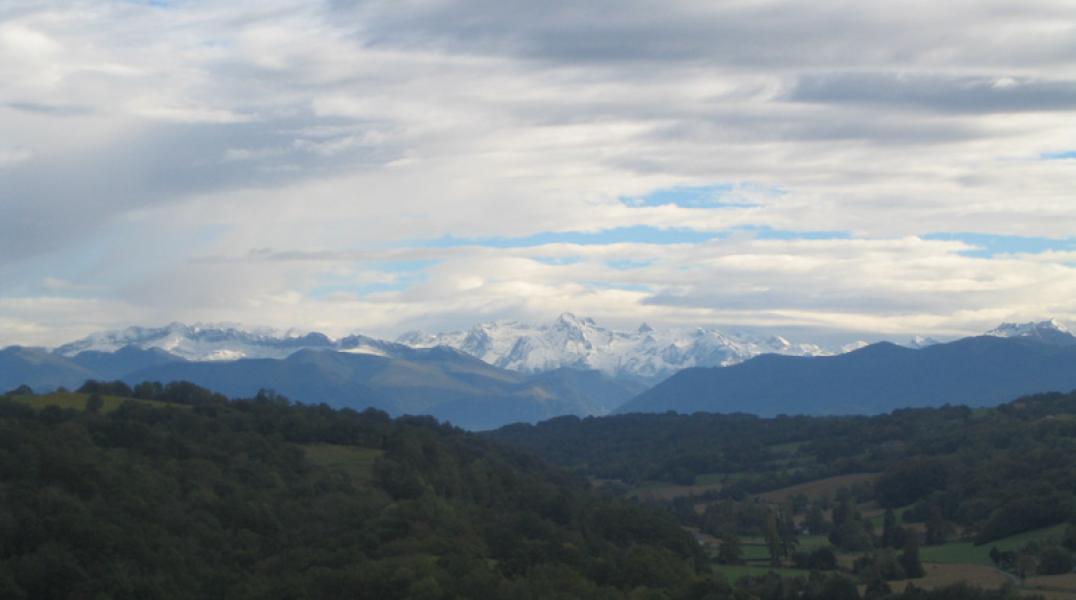 Les environs de la chambre d'hôtes Maison Canterou Monein