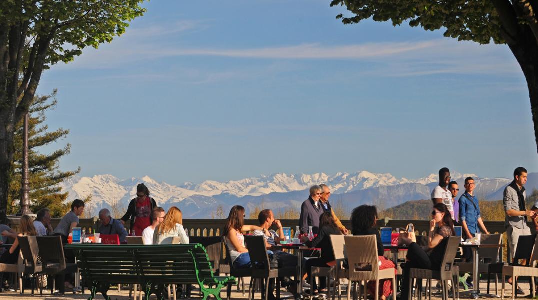 Boulevard des Pyrénées à Pau